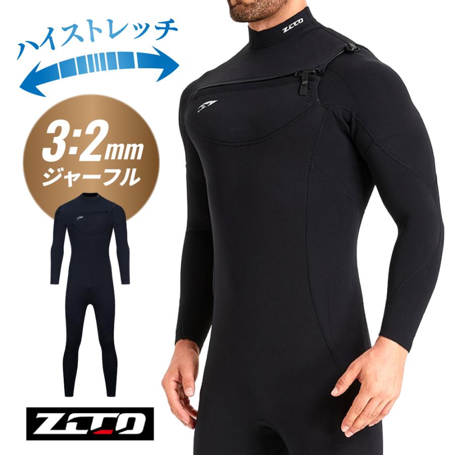 ウェットスーツ 3mm 2mm フルスーツ ジャーフル ZCCO サーフィン メンズ S M L XL XXL 大きいサイズ SUP シュノーケリング ダイビング 初心者 ウエットスーツ |  | 01