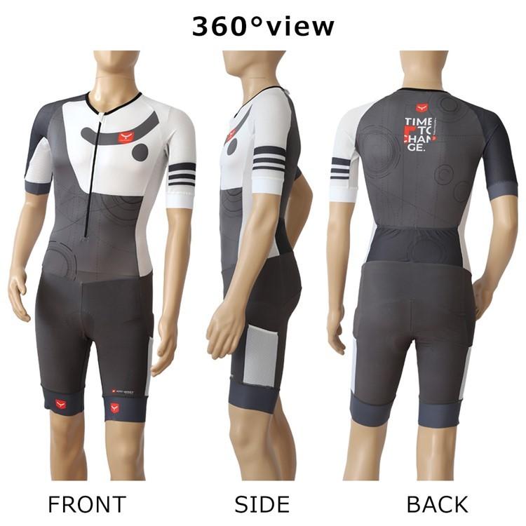 TAYMORY タイモリー T60.5 Trisuit トライスーツ 半袖 フロント TAYMORY タイモリー T60.5 Trisuit トライスーツ 半袖 フロント