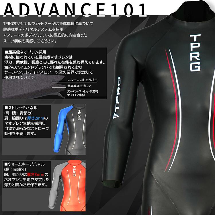 TPRG フルスーツ 　トライアスロン　メンズ　Mサイズ　ウェットスーツ tprgws201_main_p2.jpg