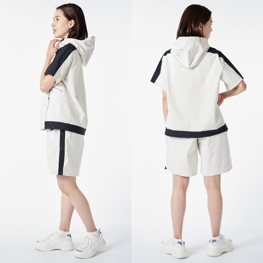 【クリアランス価格】 VAIFU サウナスーツ スポーツウェア 発汗 上下セット 洗濯可 トレーニングスーツ ショートスリーブ メンズ レディース 半袖 |  | 17