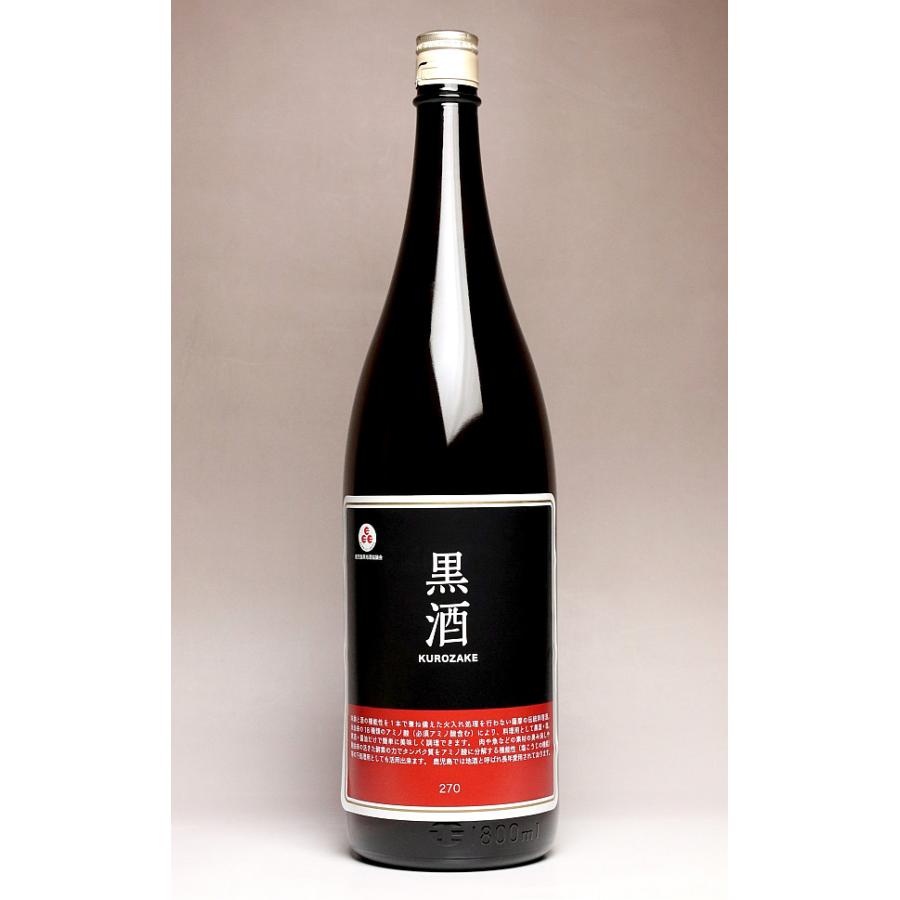 東酒造 黒酒270 （ 赤ラベル ） 13度 1800ml くろざけ270 旧 高砂の峰