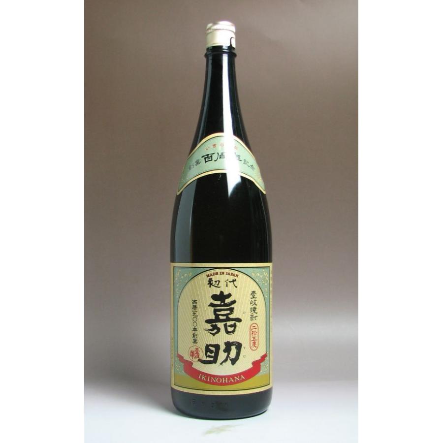 初代嘉助 25度 1800ml 壱岐の華 しょだい かすけ 麦焼酎 お酒