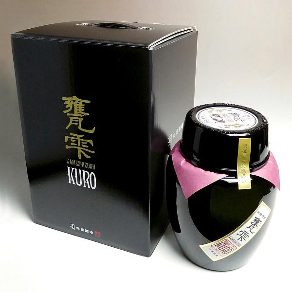 甕雫 KURO 20度 1800ml 京屋酒造 かめしずく くろ 芋焼酎 お酒 プレゼント ギフト お歳暮 お年賀