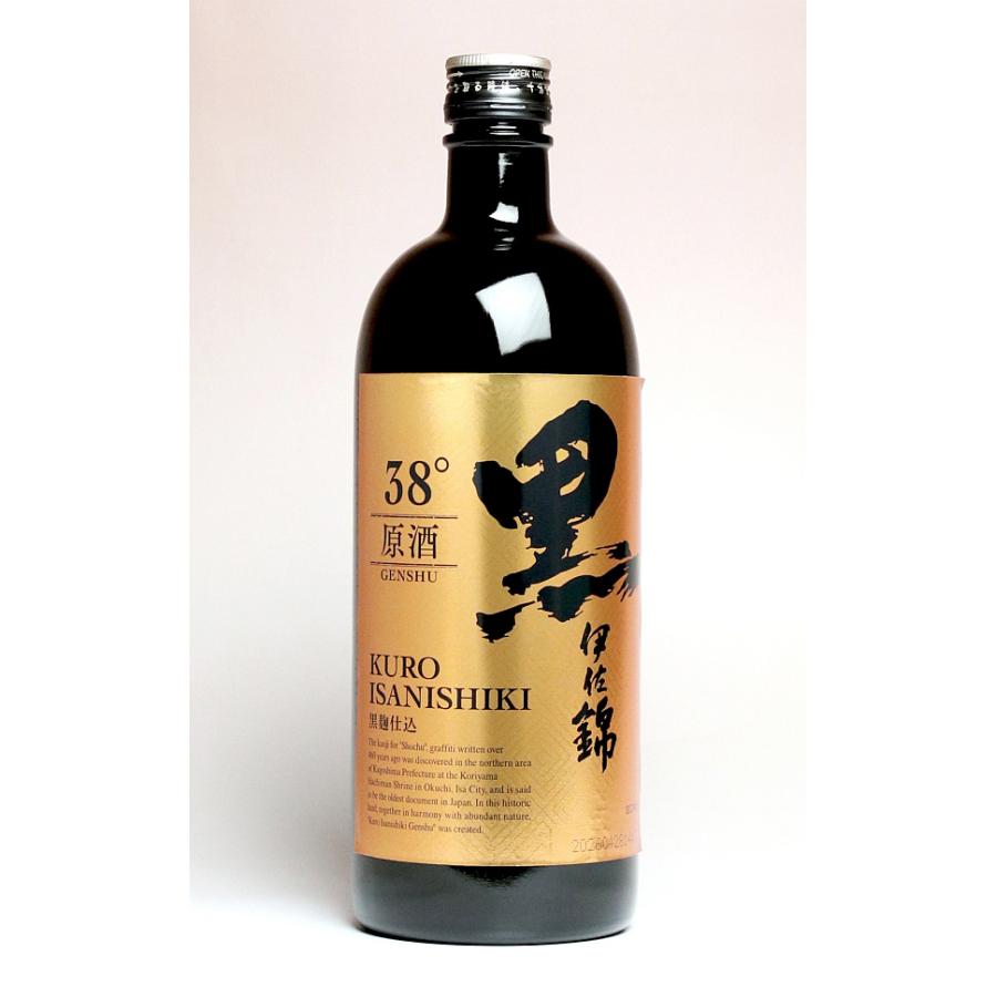 大口酒造 黒伊佐錦 原酒 38度 720ml くろ いさにしき げんしゅ くろい