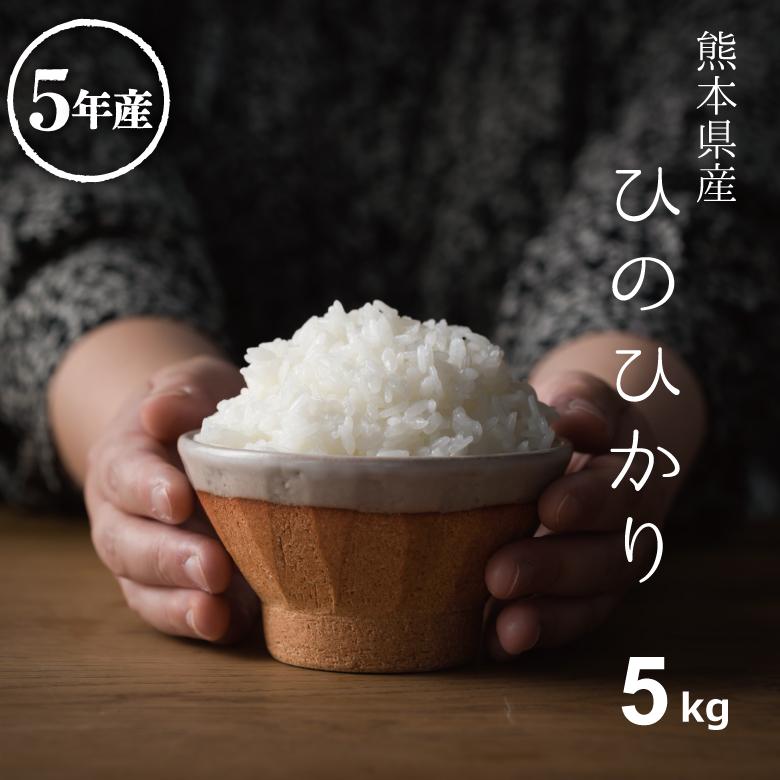 米 お米 5kg 送料無 ひのひかり 熊本県産 令和5年産 白米5kg