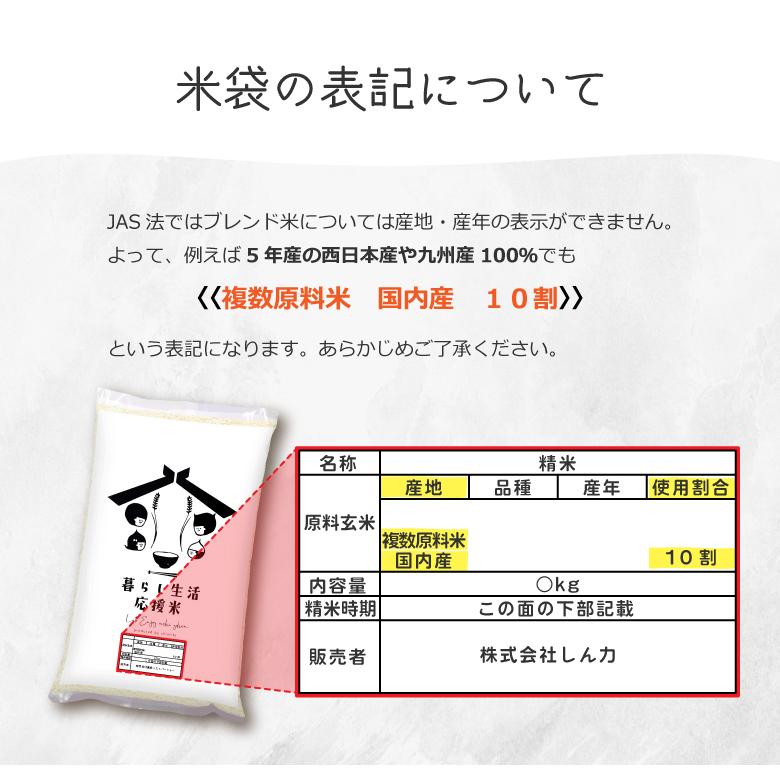 米 お米 30kg 送料無 こし姫 コシヒカリ こしひかり 九州産 令和5年産米使用 30kg 訳あり米 ブレンド米 オリジナルブレンド米｜higohime｜10