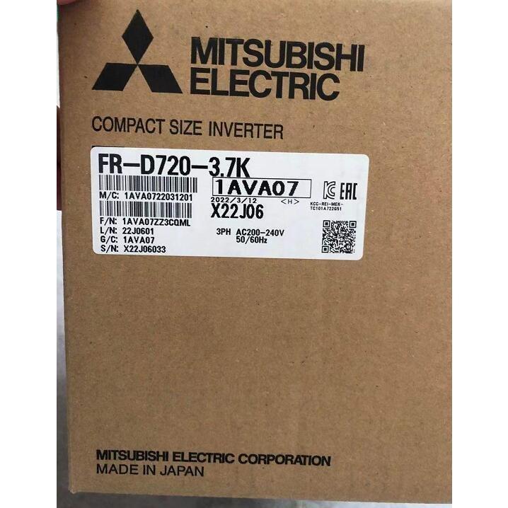 夏・お店屋さん 【新品】 三菱電機 MITSUBISHI FR-D720-3.7K