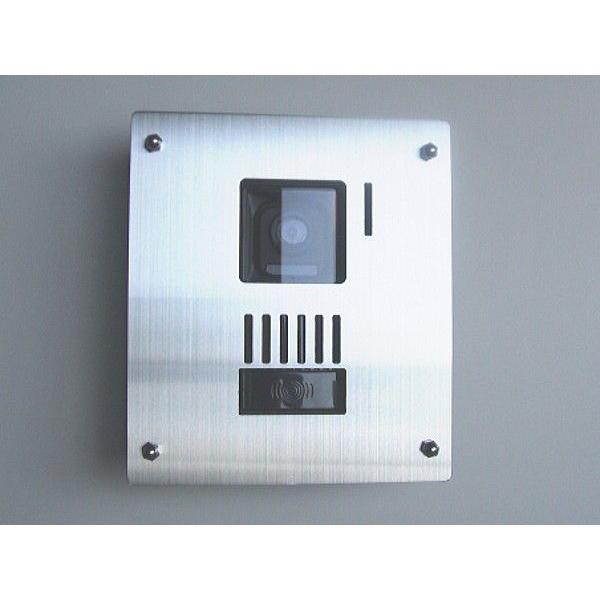 インターホンカバー　支柱タイプ　　ヘアライン仕上げ | 