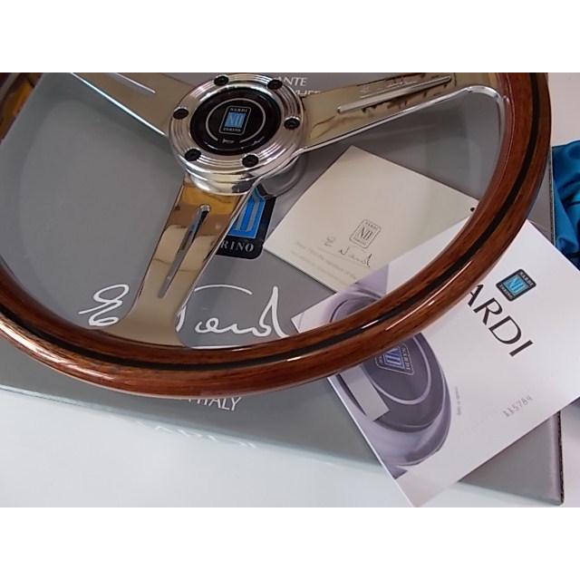 NARDI　ナルディ Classic Vite　N161　Viteウッド＆ポリッシュスポーク ３６０mm　送料無料｜higuchicar｜07