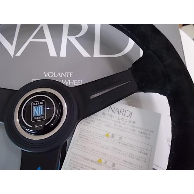 NARDI ナルディ Classic レザー N343 スエードレザー＆ブラック