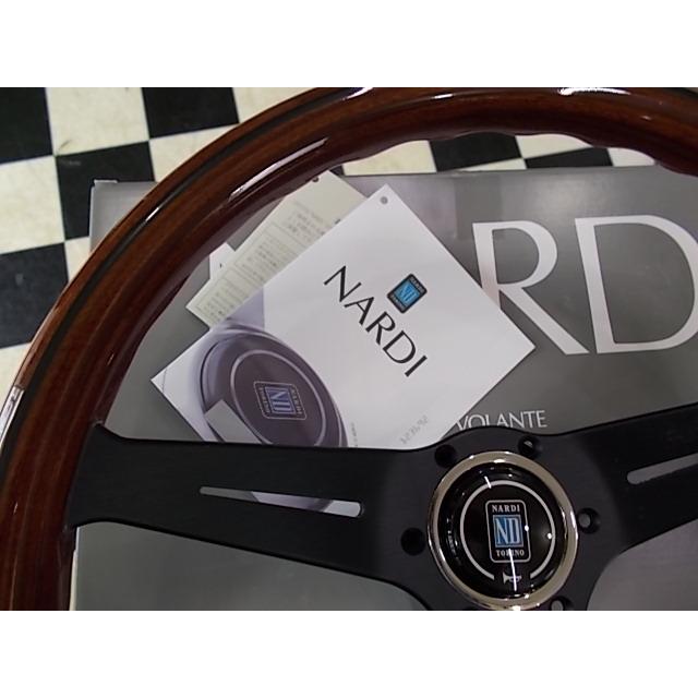 NARDI ナルディ Rally(wood) N771 ウッド＆ブラックスポーク 350mm