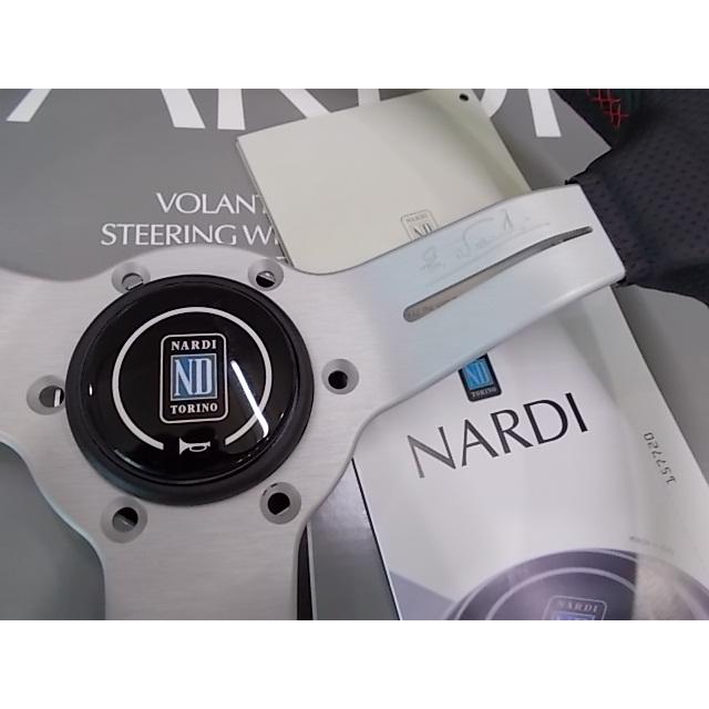 NARDI ナルディ スポーツラリー N743 パンチングレザー＆シルバー