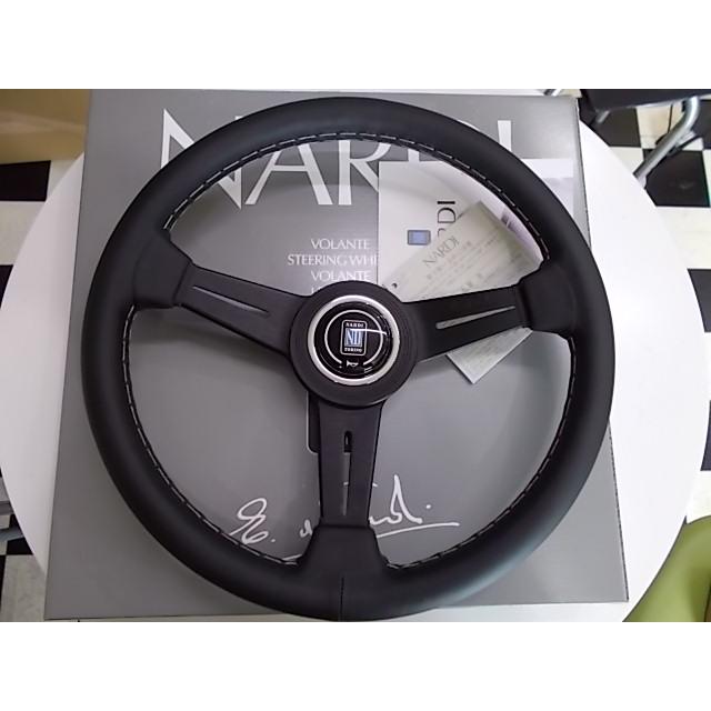 NARDI ナルディ Classic レザー N341 ブラックレザー＆ブラック