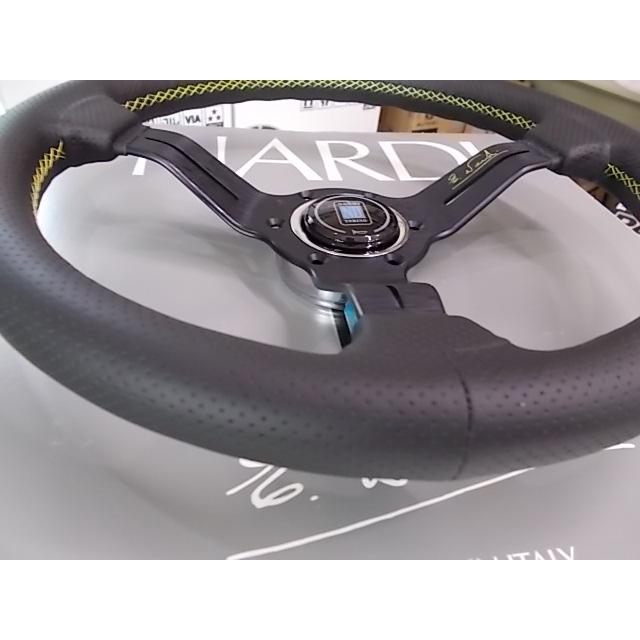 NARDI ナルディ スポーツラリー N918 パンチングレザー＆ブラック