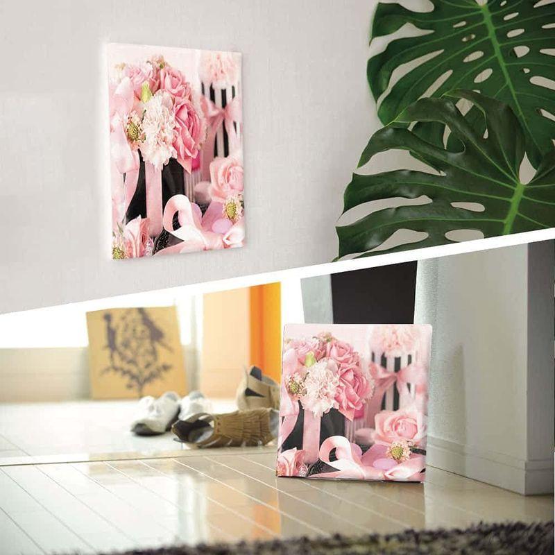 花 ガーリー アートパネル 57cm × Lサイズ 日本製 ポスター おしゃれ