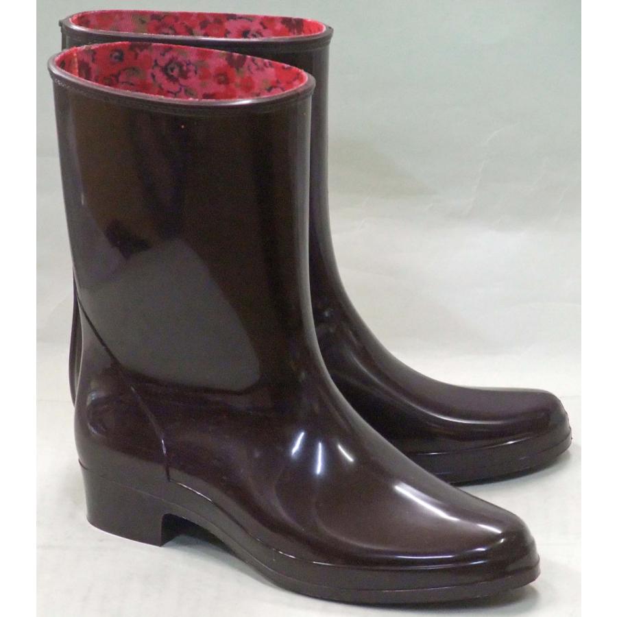 アキレス（achilles） カレン310 ガーデニングブーツ 長靴 ワイン