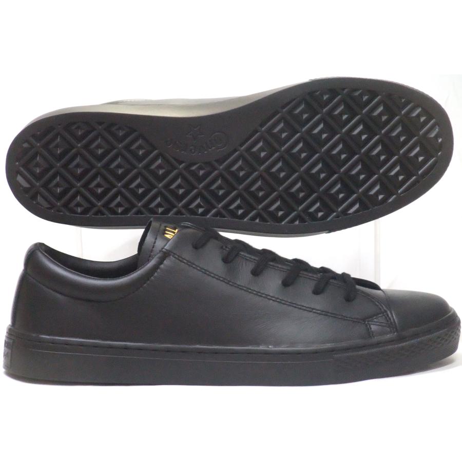 【極美品】コンバース オールスター クップ OX ブラック ゴールド レザー CONVERSE コンバース レザースニーカー オールスター クップ