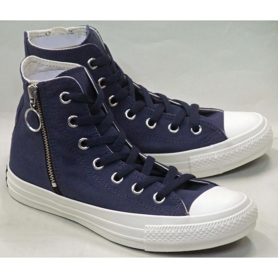 Converse All Star Blackzip Hi ネイビー メンズ コンバース オールスター ブラックジップ ファスナー付 ハイカット スニーカー Cv1sc496m シューズマーケット ヒグチ商店 通販 Yahoo ショッピング