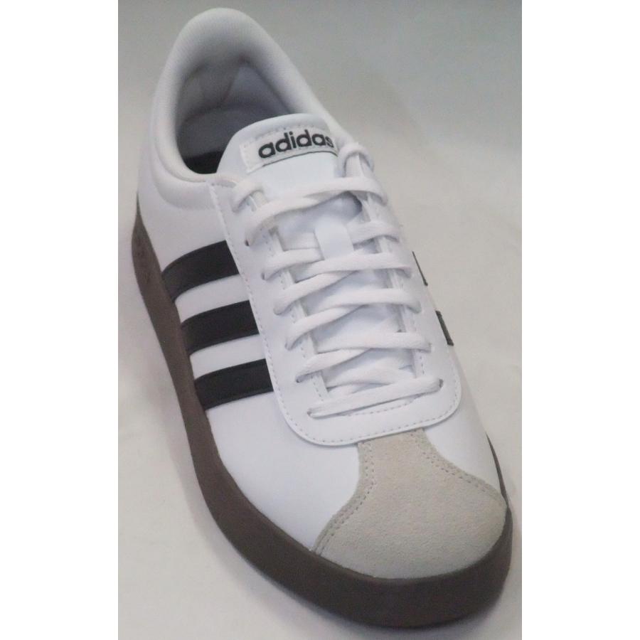 adidas（アディダス） VL COURT BASE M ホワイト/ブラック レディース