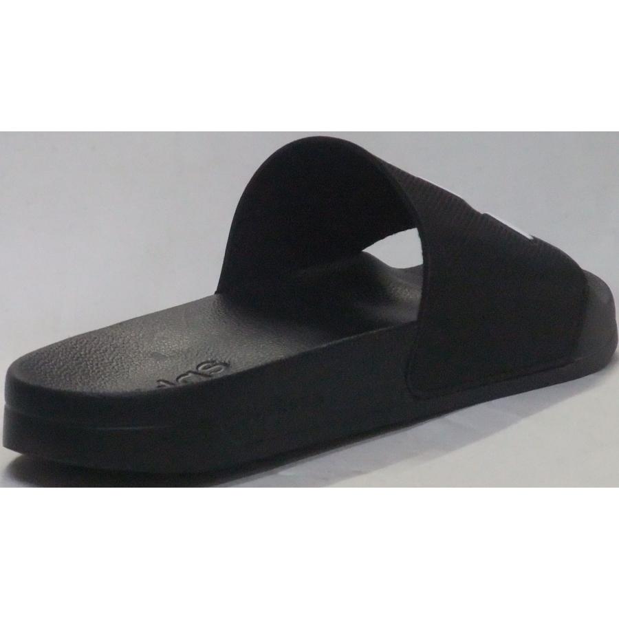 adidas（アディダス） ADILETTE SHOWER アディレッタ シャワー ブラック/ホワイト メンズ 軽量 スライド アフター ...