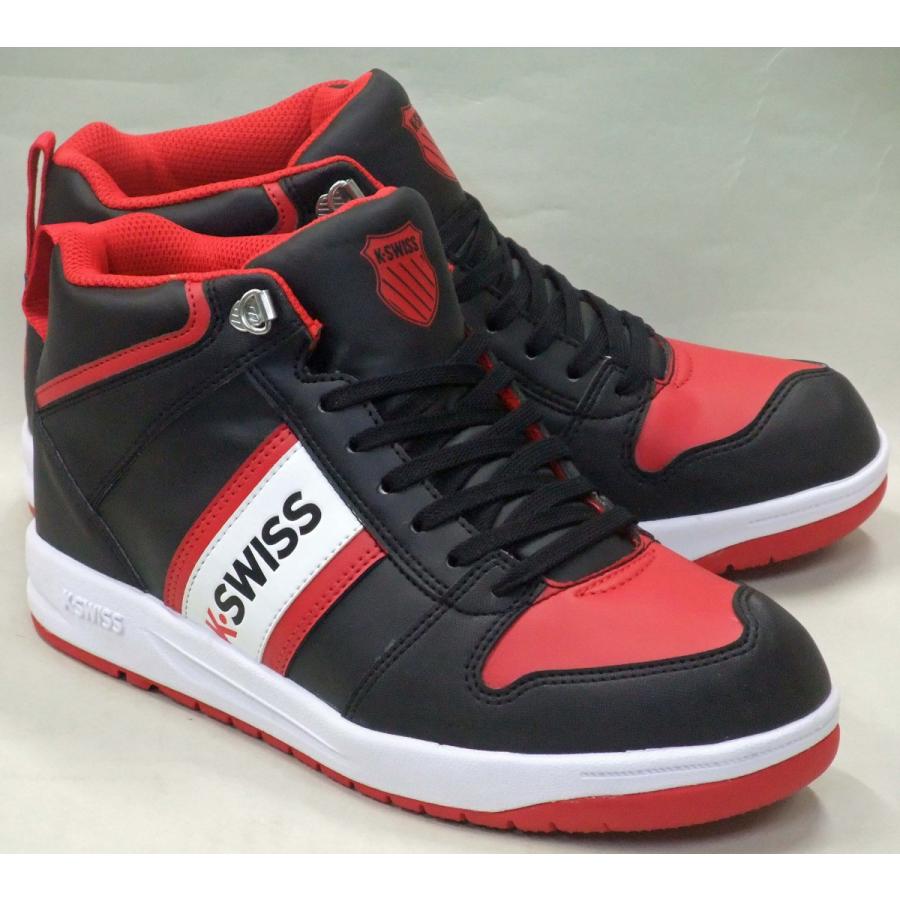ケースイス K Swiss Kslw 01 防水 防滑 スニーカー レッド ブラック メンズ ミッドカット ウィンター ブーツスニーカー スノトレ Kslw01red シューズマーケット ヒグチ商店 通販 Yahoo ショッピング