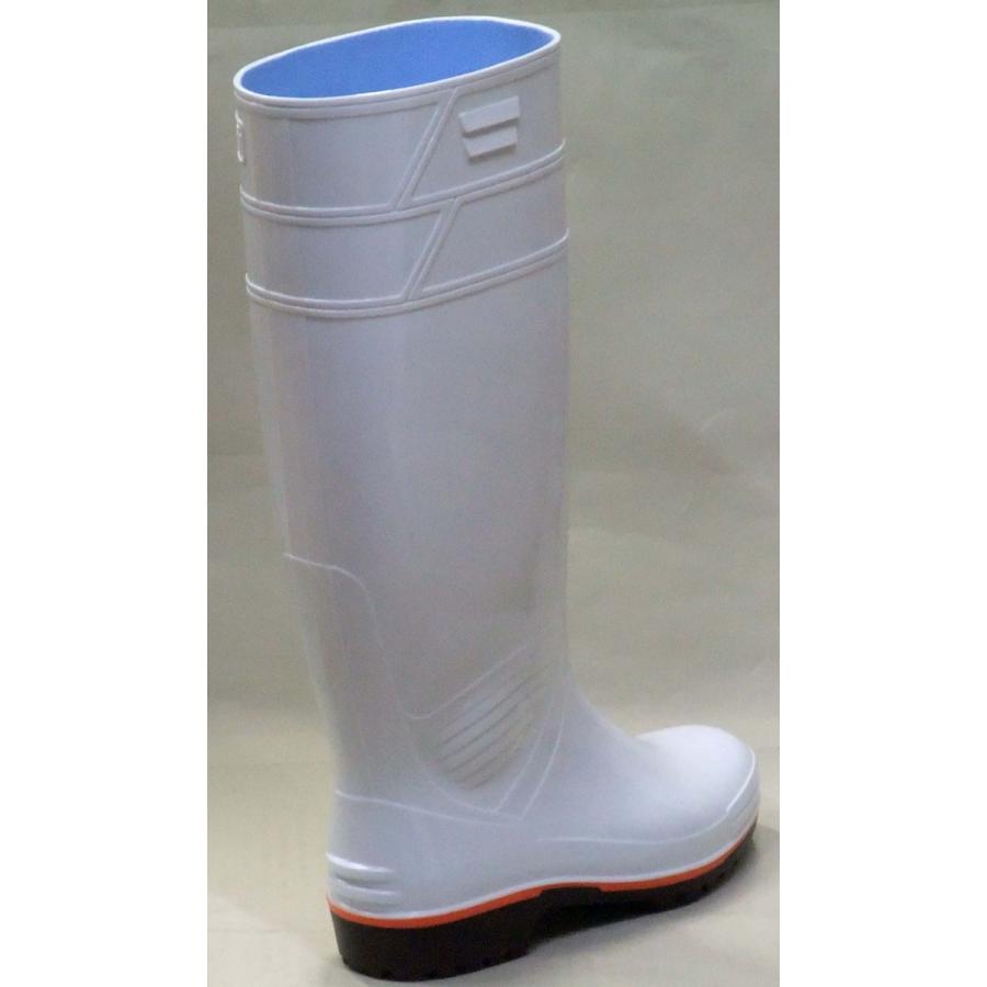 KOHSHIN 弘進ゴム ザクタスZ-01 ロング耐油長靴 ホワイト 抗菌防カビ