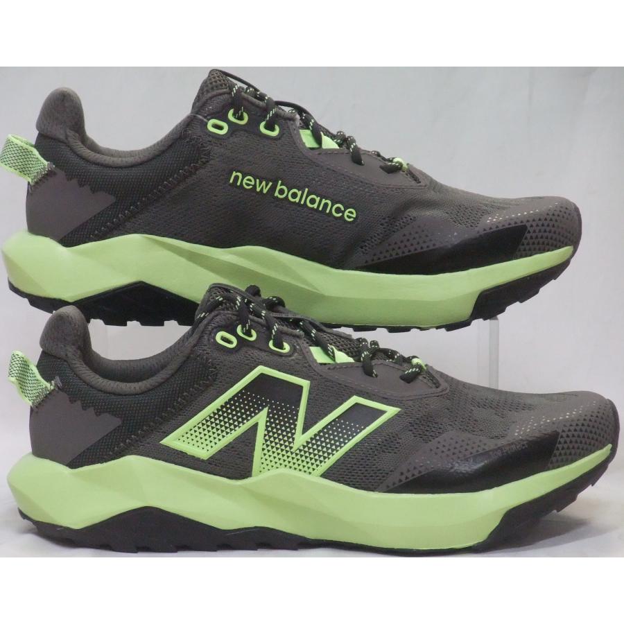 new balance ニューバランス DYNASOFT NITREL v6 2MD グレー/ライム メンズ 幅広4E ダイナソフト ナイトレル トレイルランニングシューズ ローカット スニーカーの画像