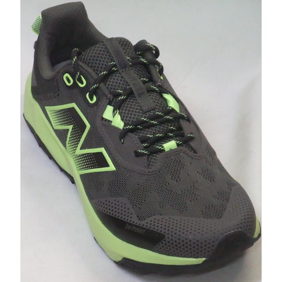 new balance ニューバランス DYNASOFT NITREL v6 2MD グレー/ライム メンズ 幅広4E ダイナソフト ナイトレル トレイルランニングシューズ ローカット スニーカーの画像