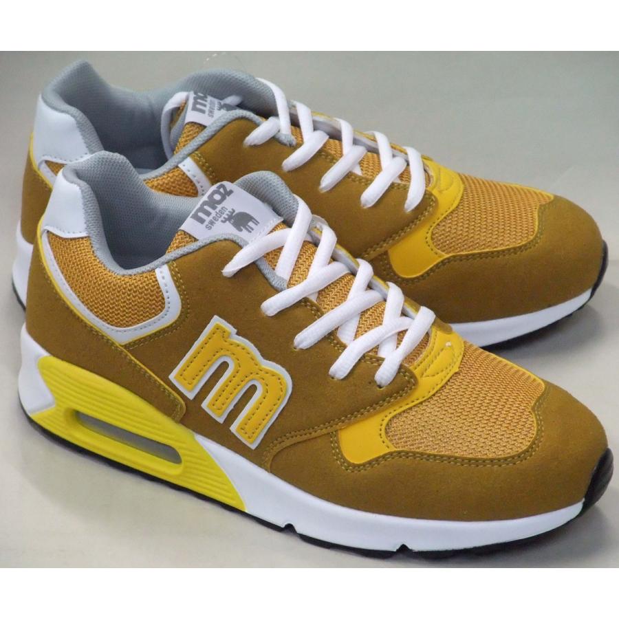 Moz モズ Mz 9023 エアクッション カジュアルスニーカー マスタード レディース ランニングスタイル エルク スウェーデン Moz9023mst シューズマーケット ヒグチ商店 通販 Yahoo ショッピング