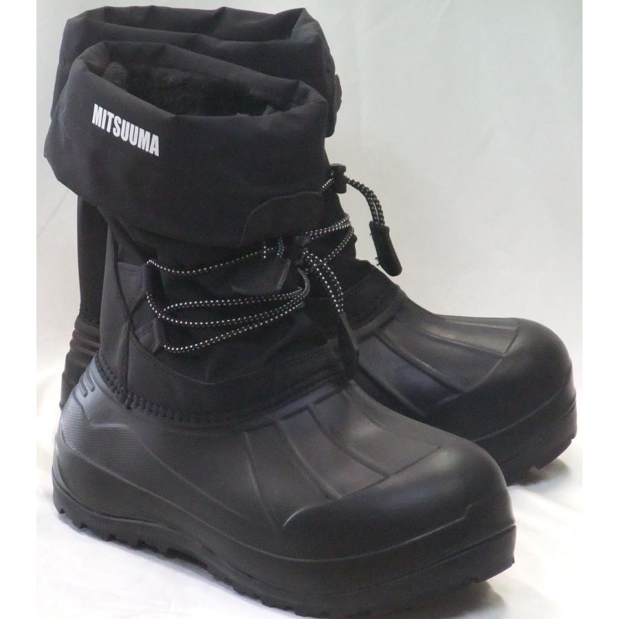 ミツウマ ウインターブーツ SB-892 ブラック メンズ 防水 防寒 防滑