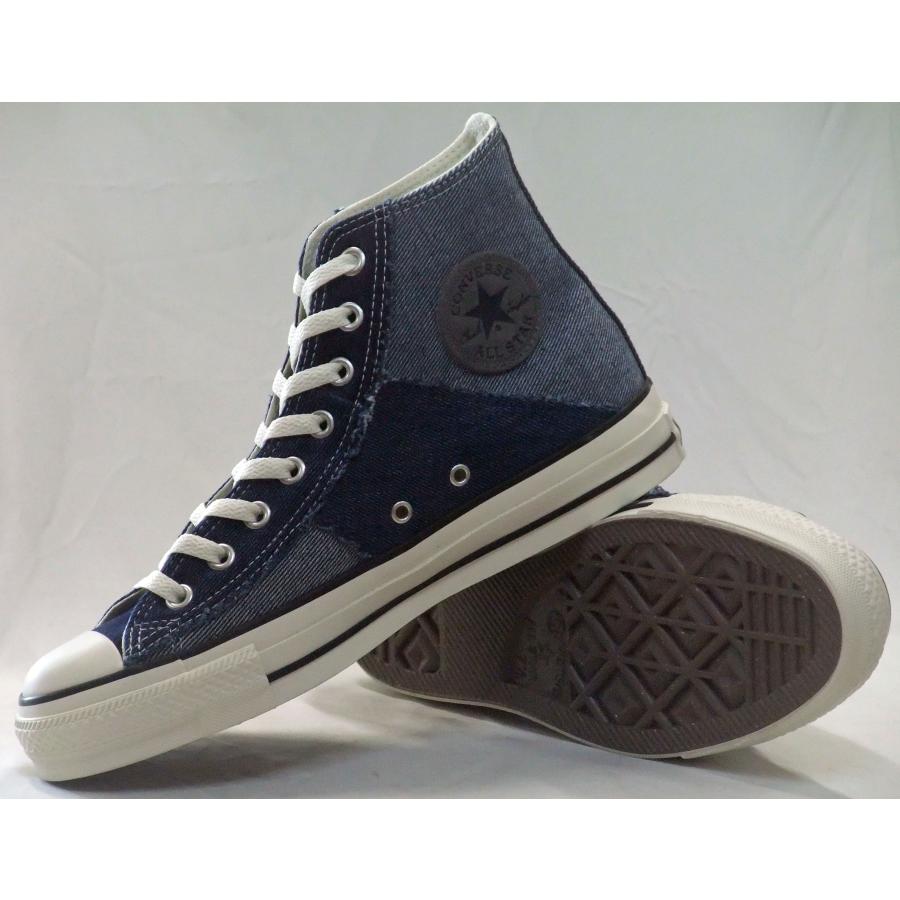 CONVERSE ALL STAR (R) DENIMPATCHWORK HI ネイビー メンズ CONVERSE ALL STAR (R) DENIMPATCHWORK HI ネイビー メンズ
