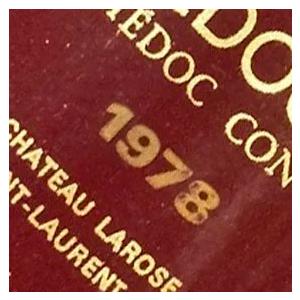 1978年 シャトー ラローズ トラントドン 750ml フランス ヴィンテージ