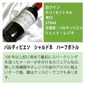 世界の有名ワイン産地から、厳選した高級 シャルドネ を ハーフ サイズ