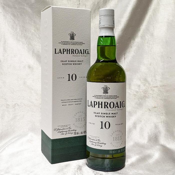 ラフロイグ 10年 箱付き 並行品 700ml 40度 Laphroaig Aded 10 Years