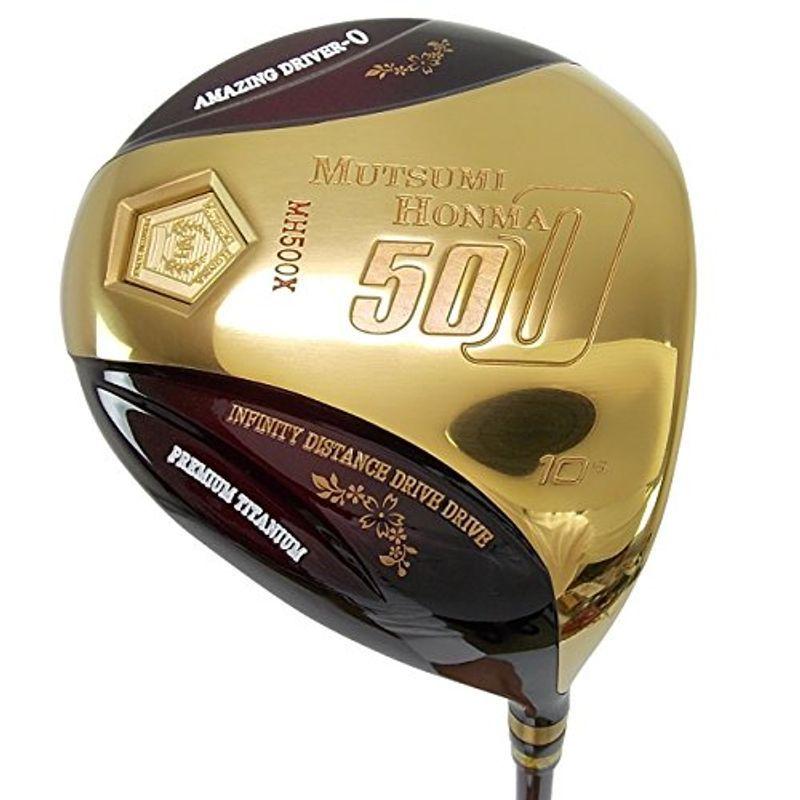 MUTSUMI HONMA ムツミ ホンマ 本間 MH500X ドライバー 10.5度(SR) 高反発/非公認/大型500ccモデル