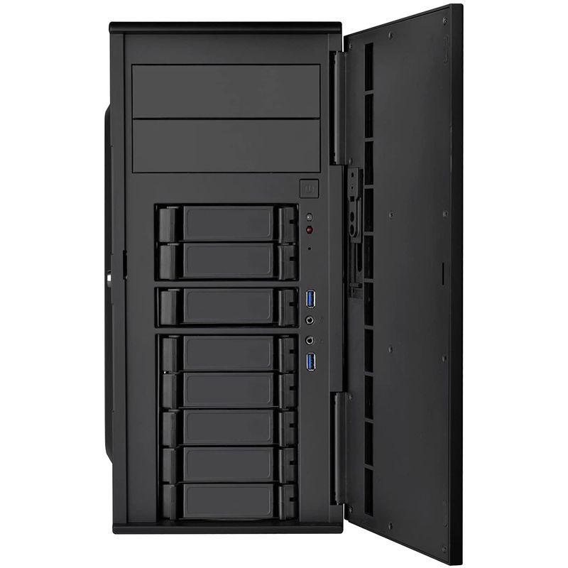 Silverstone CaseStorage シリーズ ストレージ構築用 ATXケース ホットスワップ対応 SST-CS380B ホットスワップ対応 CaseStorage シリーズ ストレージ構築用 ATXケース SST CS380B Stone ATX，