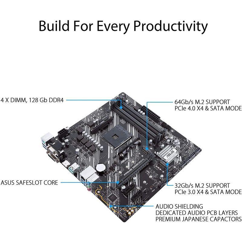 ASUS AMD B550 搭載 AM4 対応 マザーボード PRIME B550M-K MicroATX AMD AM4 B550 MicroATX ASUS 搭載 対応 マザーボード PRIME B550M 　ASUS USB inch cm