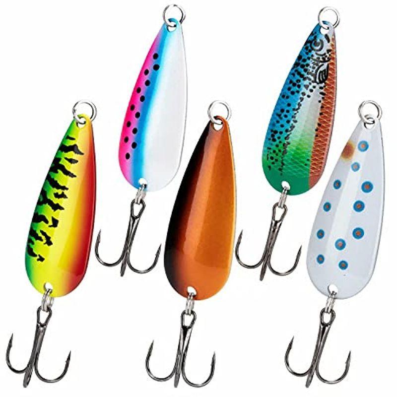 Thkfishルアーセット渓流 ルアースプーン ルアー渓流釣りボトムノックスイマー釣り スプーンー28g 5個 ひぐらし工房 通販 Yahoo ショッピング