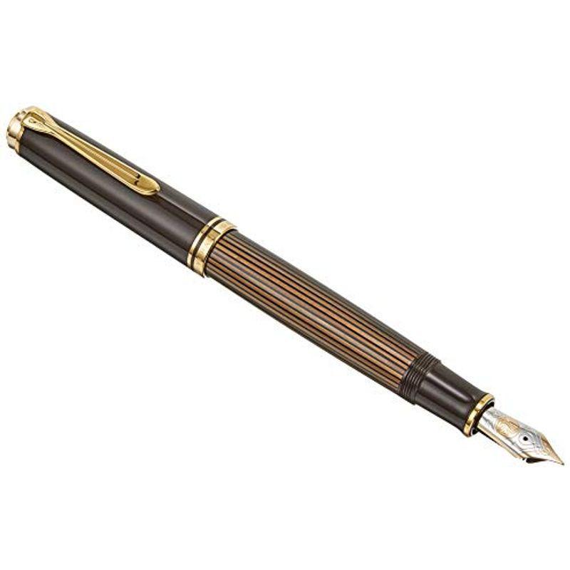 ペリカン スーベレーン M400 ブラック F 細字 14金ニブ 万年筆 名入れ