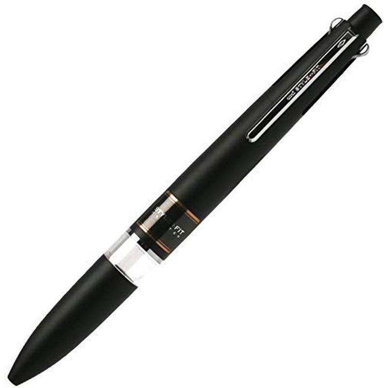 三菱鉛筆 スタイルフィット 5色ホルダー マイスター ノック式 ブラック UE5H508.24 × 4 本｜higurashi-kobo