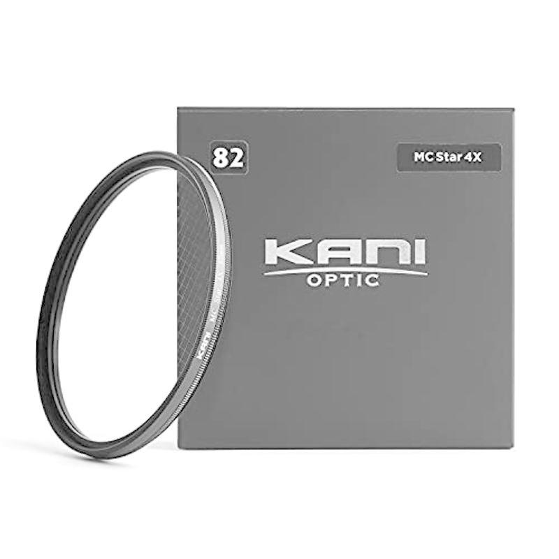 KANI レンズフィルター 4X) (82mm, Effect Star スターエフェクト/クロス効果 レンズフィルターアクセサリー 【国内在庫】