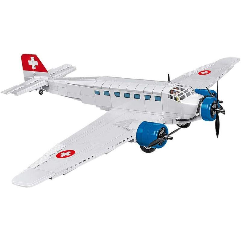 Cobi Small Army #5711 ユンカース JU 52/3M スイス航空 ミリタリーブロック-COBI 日本正規総代理店｜higurashi-kobo｜02