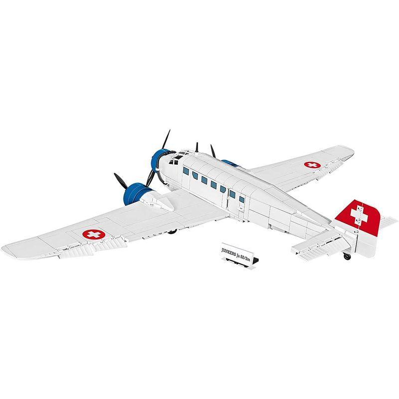 Cobi Small Army #5711 ユンカース JU 52/3M スイス航空 ミリタリーブロック-COBI 日本正規総代理店｜higurashi-kobo｜10