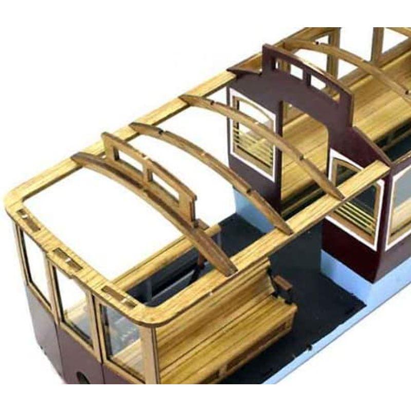 木製模型キット アークレー ＯＣ53007 サンフランシスコ（ケーブルカー