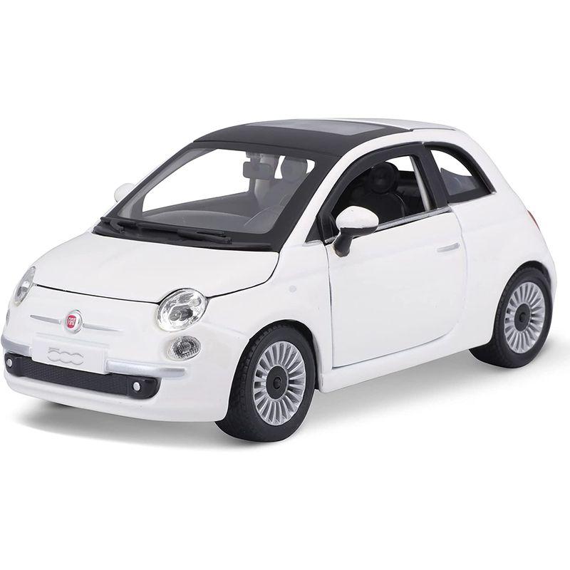 BURAGO フィアット ミニカー 1/24 FIAT 500 2007 (ホワイト) 並行輸入品｜higurashi-kobo｜04