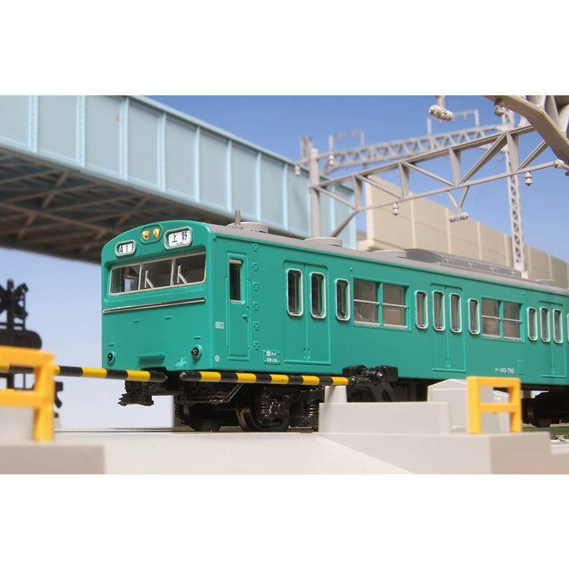 KATO Nゲージ 103系 エメラルドグリーン 4両セット 10-1743E 鉄道模型 電車｜higurashi-kobo｜06