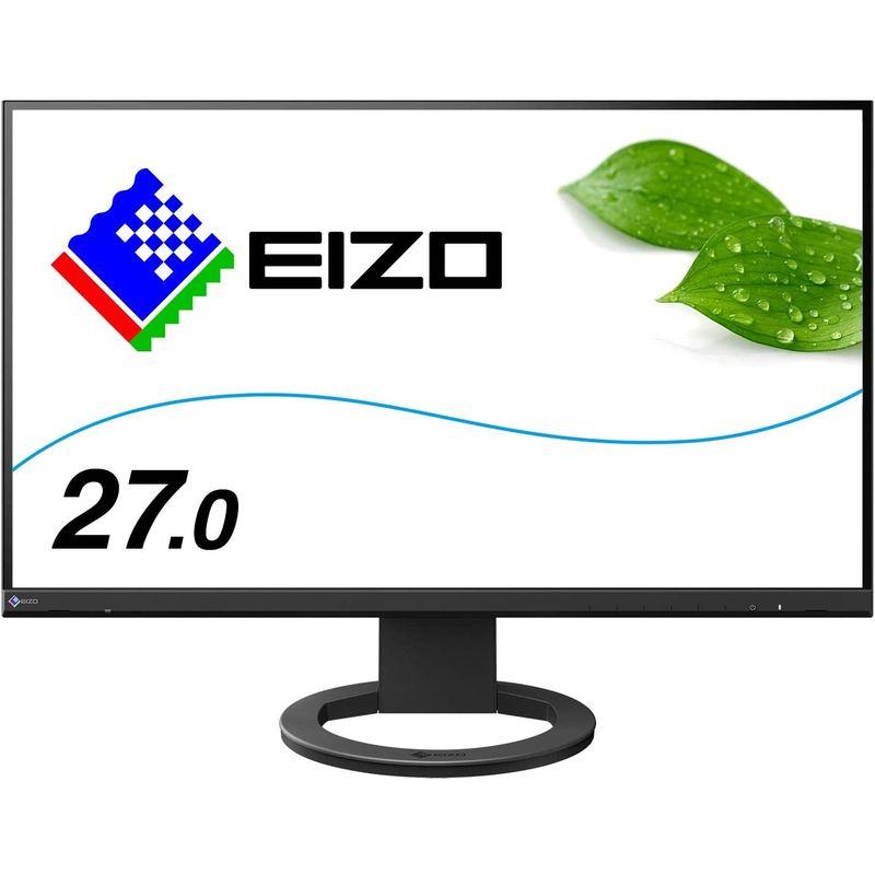 EIZO 27.0型フレームレスモニターFlexScan EV2760-BK(2560×1440/アンチグレアIPS/疲れ目軽減/ブラック/｜higurashi-kobo｜07