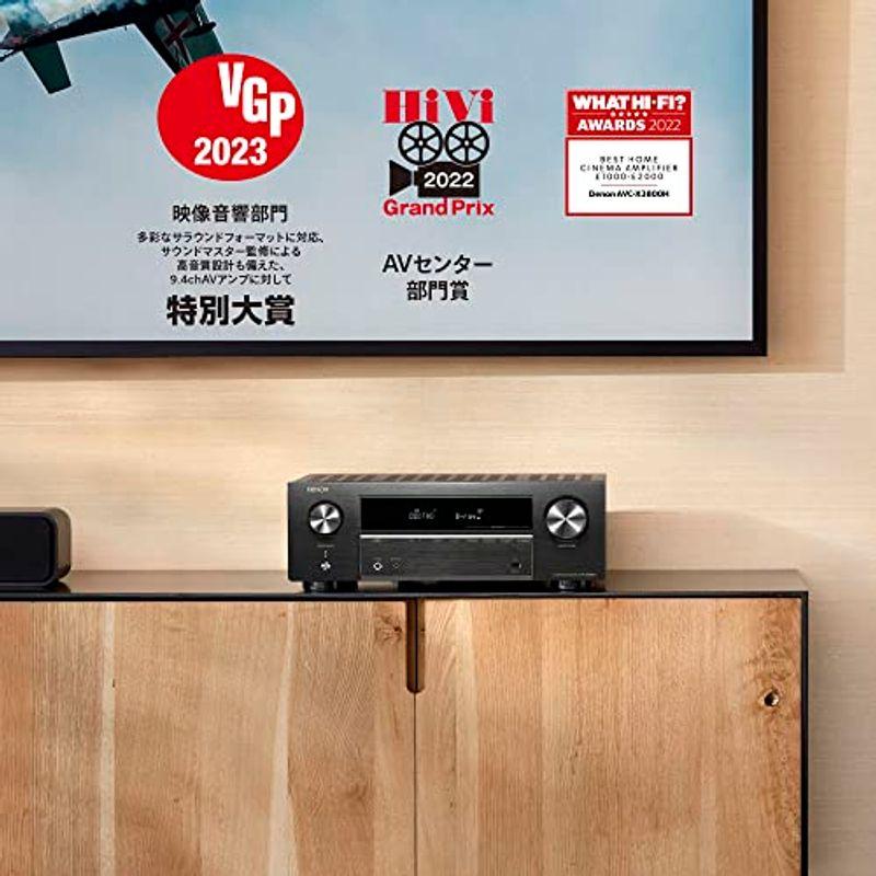 デノン Denon AVR-X3800H 9.4ch AVサラウンドレシーバー 8K Ultra HD、HDR10+、IMAX Enhanc｜higurashi-kobo｜09