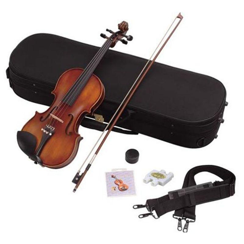 好評Hallstatt ハルシュタット 初心者用ヴァイオリンセット 4サイズバイオリン V-22 (通常サイズ) バイオリン 