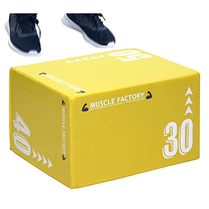 MUSCLE FACTORY プライオボックス ソフト 30×40×50cm ジャンプボックス プライオメトリクス ボックス ステップ台 エ｜higurashi-kobo｜09
